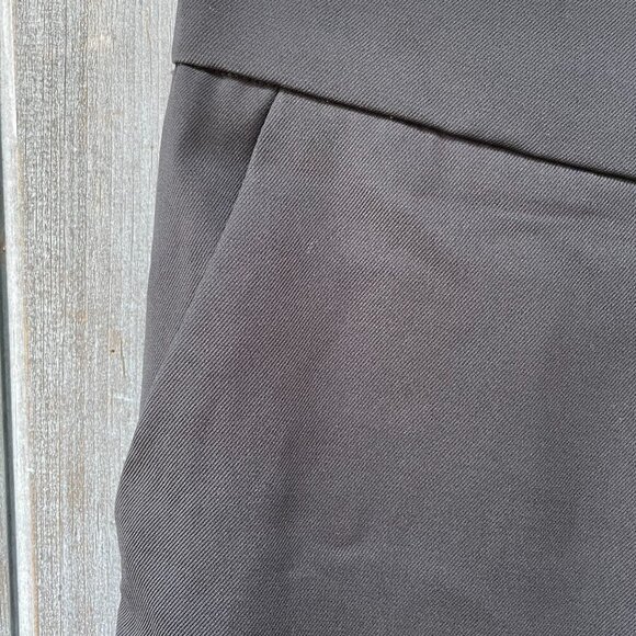 Dictionary Silky Black Pull-On Trousers Women S4-6 Tapered Leg Elastic Waist NWT - Picture 5 of 15